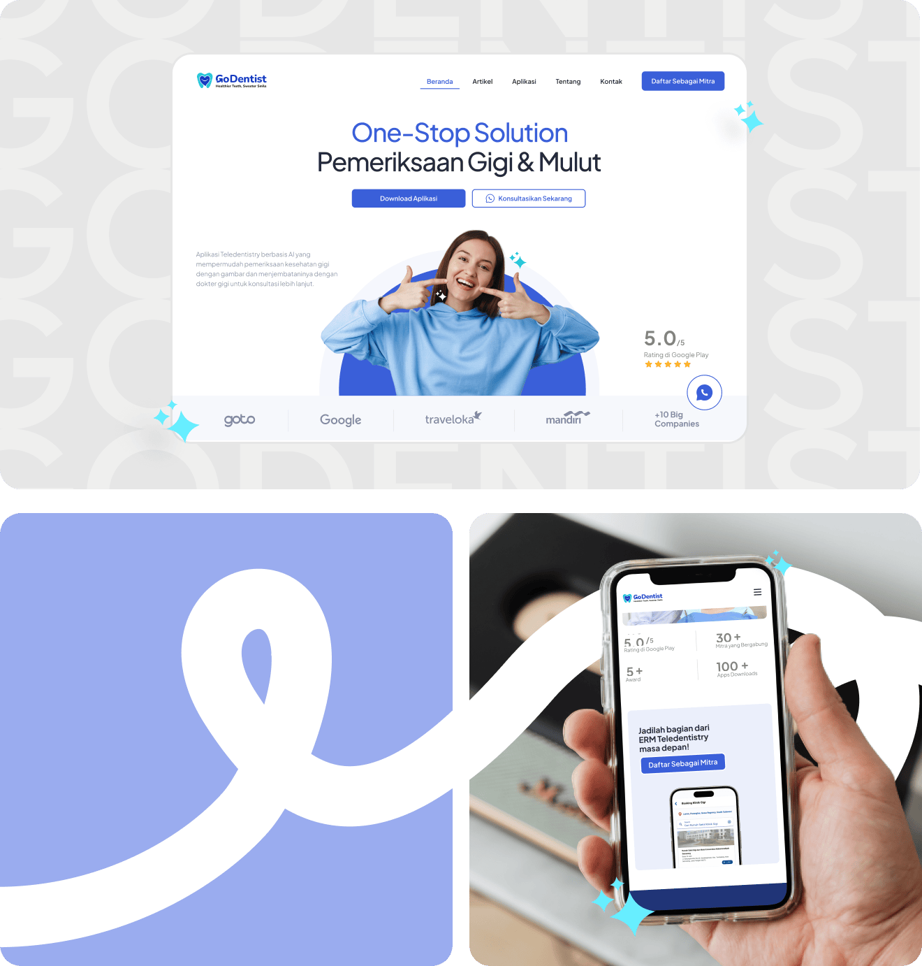 overall image of godentist page